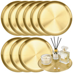 SHEUTSAN gold round serving tray product image