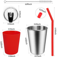 Leak proof lid on ShineMe toddler cup with straw hole