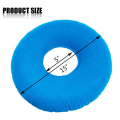 Inflatable donut cushion for chair use Shineyid dark blue 15 inch