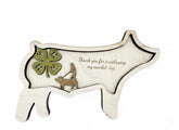 Show Market Pig gift image with 4H theme