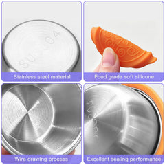 Leakproof 304 stainless steel cups by Showvigor
