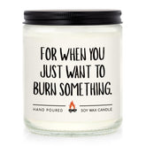 Shqiueos gag gifts for women candle lavender scented product image