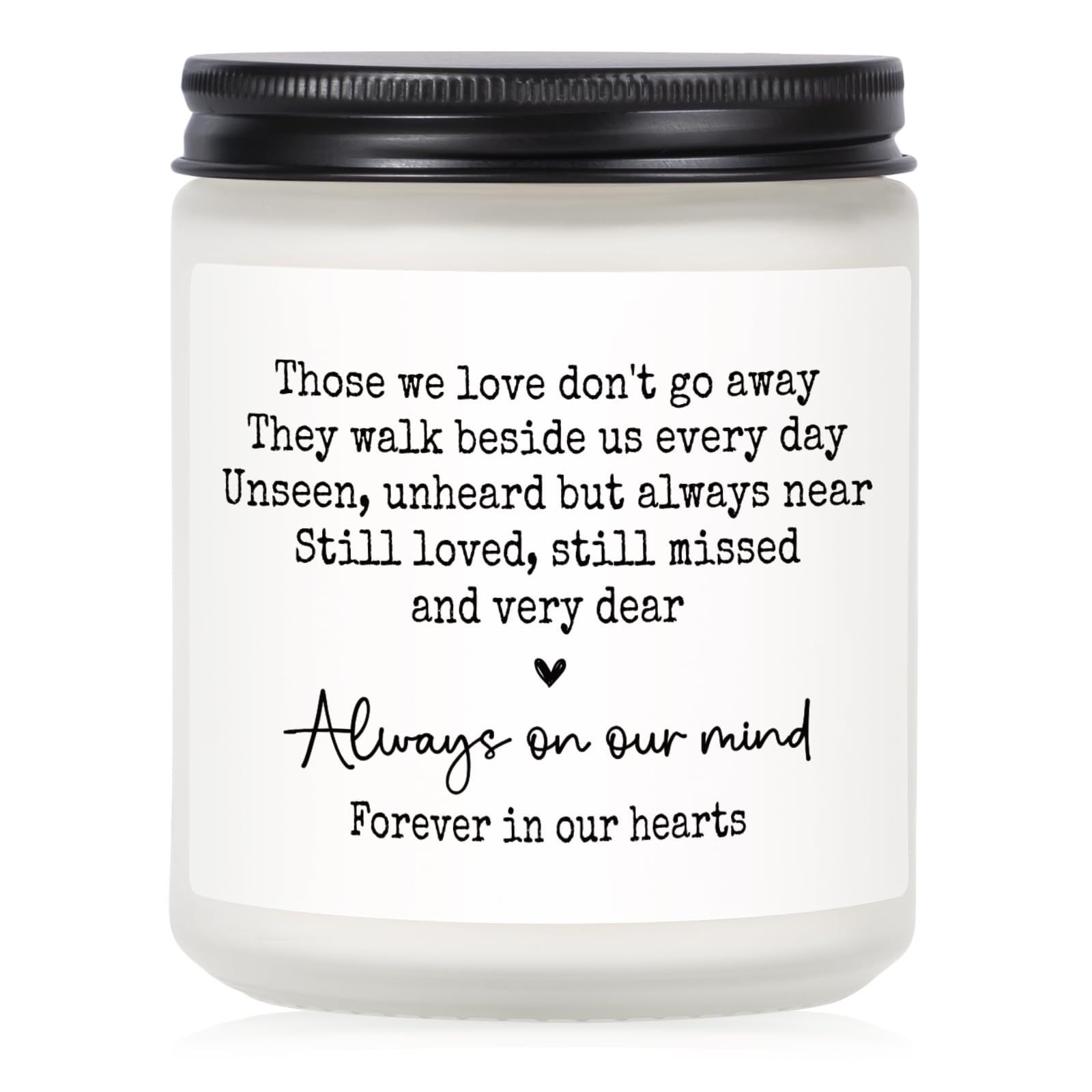 Shqiueos sympathy gifts 7 oz lavender candle