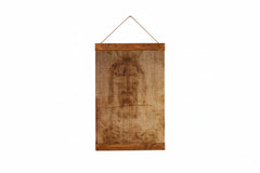 Shroud of Turin Jesus Face wall art in wood frame