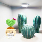 SIBULAN crochet cactus decor for women