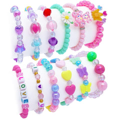 SIELEVIN 12 PCS Kids Bracelets set packaging view