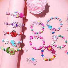 Natural handmade wooden beads and charms on SIELEVIN bracelets