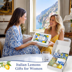 Sieral lemon makeup bag canvas