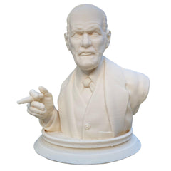 Sigmund Freud bust statue made from PLA