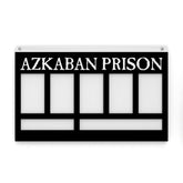 Azkaban Prison sign 6in PLA with 3D raised lettering