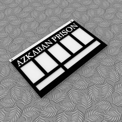 Azkaban Prison sign ready for wall or desk display PLA