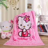 SIKYUCOR cartoon throw blanket pink 40x55 for kids