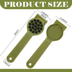 Two piece Silipull fish scale remover kit