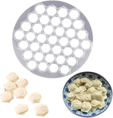 Silver Ravioli Dumpling Mold 37-hole metal ravioli maker