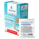 SilverSeal Burn & Wound Dressing hydrogel with X-Static silver, 2x3 inch