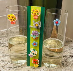 Summer drink markers magnetic wine charms Simply Charmed