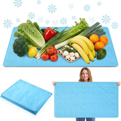 Singhoow 48 x 28 inch ice mat for keeping food trays