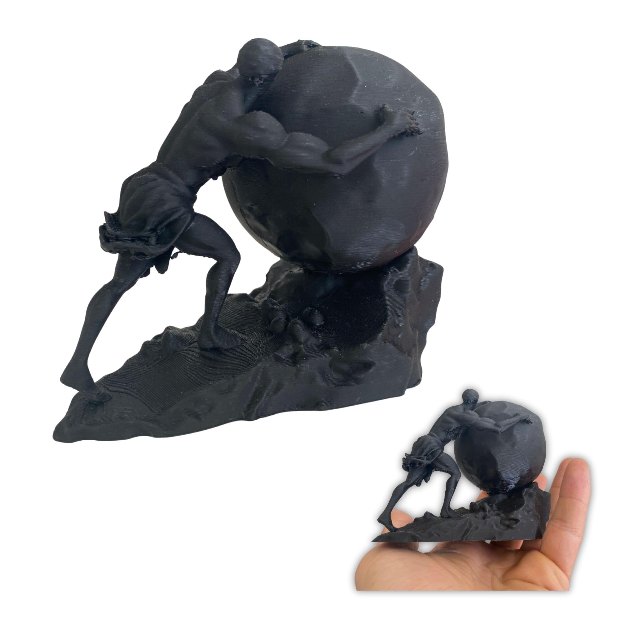 Sisyphos Statue mythology inspired desk decor