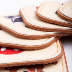 Card size 3.5 inch square for toddlers