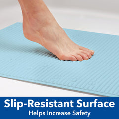 In-tub use cushioned bath mat with suction cups Clorox
