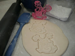 Sleigh shape cookie cutter from Grinchy Stole Christmas set