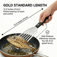 Slotted turner 12.2 inch with PP handle