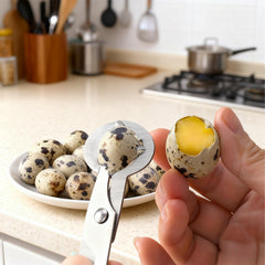 Quail egg scissors by SLWHYZL 9 pack size 5.5 x 2.1 inches