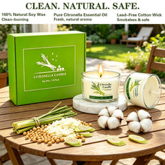 Portable travel size camping candle for camping