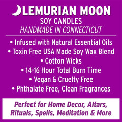 Handcrafted small-batch candle from CT, USA