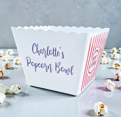 Large Tub size 8.5 x 8.5 x 7 inches for the popcorn bowl