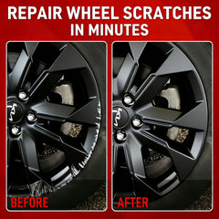 SMAPHY wheel scratch repair kit components including touch up pen