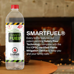 SmartFuel denatured alcohol for fire pits and burners