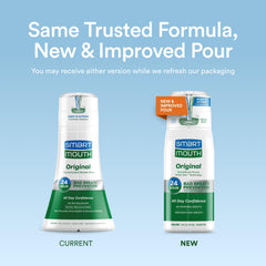 SmartMouth Clinical Zinc Activated Mouthwash mint bottle