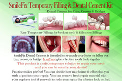 SmileFix at home dental repair kit for crowns bridges fillings