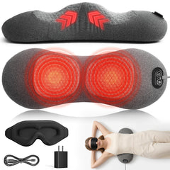 Front view of Smooth Triple Spine Fusion Back Massager