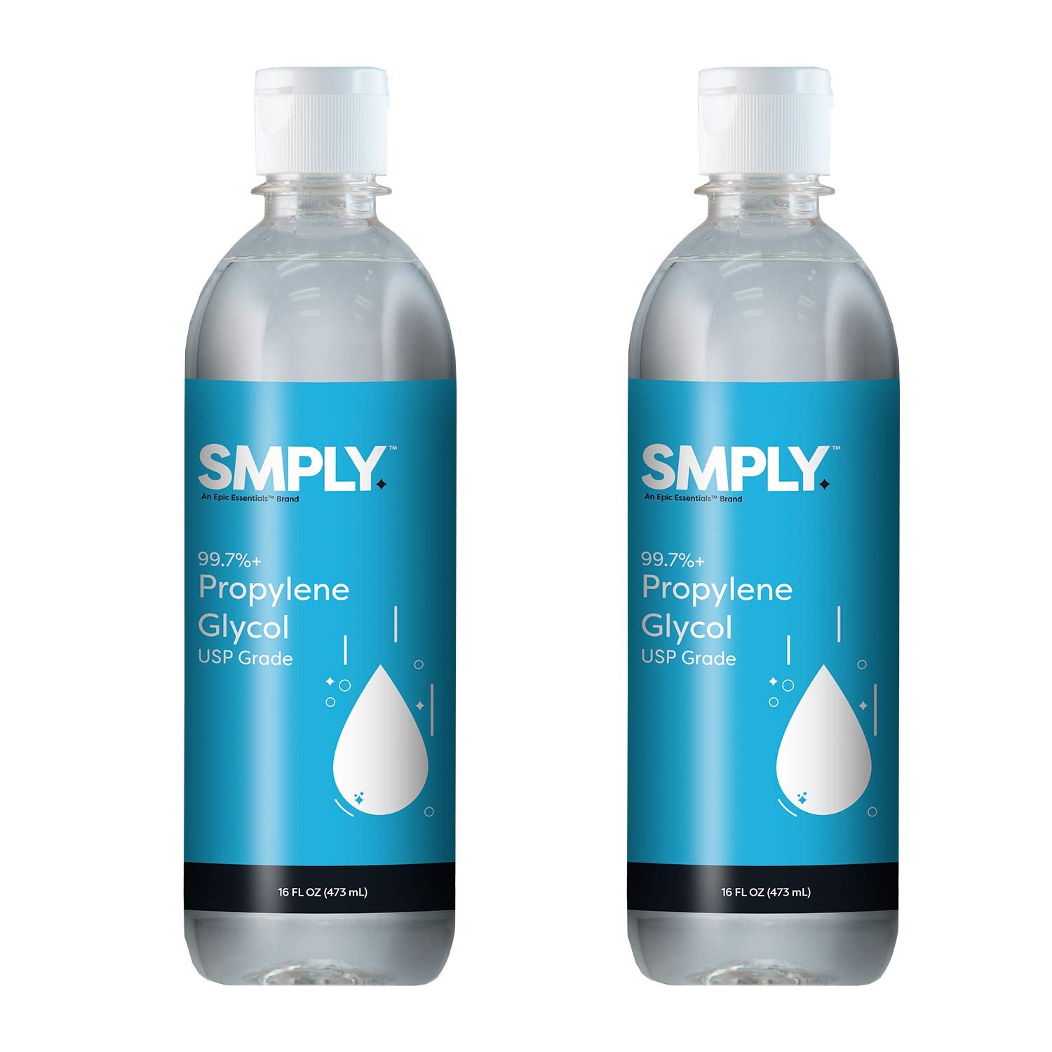 SMPLY Propylene Glycol 16oz 2 Pack bottle