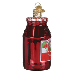 Old World Christmas Smucker's Strawberry Jam Glass Blown Ornament product image 2