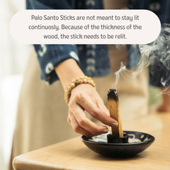 Smudging Palo Santo sticks from Ecuador