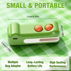 snack bag sealer used on plastic bags