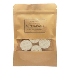 Snickerdoodle Wax Melts 3oz waffle shaped wax melts