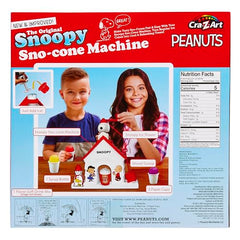 Three paper cups included with Snoopy SNO-Cone Machine