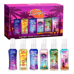 So...? Escapes Body Mist Set six fragrance bottles