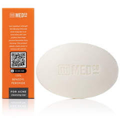 For acne on face chest and back from 111MedCo 10% benzoyl peroxide bar