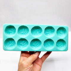 silicone mold with 10 cavities for batch crafting