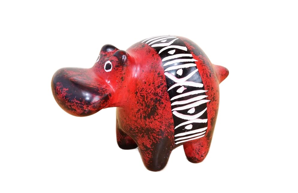 Soapstone African Hippo SS25 figurine
