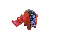 Soapstone Rhino figurine model SS5 2x3 inches