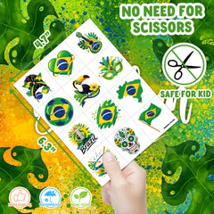 Waterproof long lasting temporary tattoos for kids