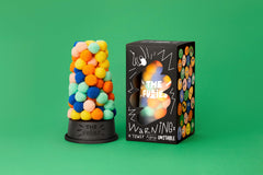 gravity defying fuzzball tower in The Fuzzies Stacking Game