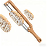 Solaceura bread slicer thickness guide bamboo frame