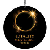Solar Eclipse Ornament 2024 product image